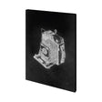 Pacemaker Black I by Mercana Studio a Hand Embellished Textured Canvas by Mercana at Eve Furniture