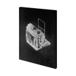 Pacemaker Black II by Mercana Studio a Hand Embellished Textured Canvas by Mercana at Eve Furniture