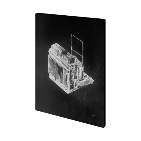 Pacemaker Black II by Mercana Studio a Hand Embellished Textured Canvas by Mercana at Eve Furniture