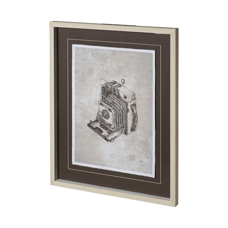 Pacemaker Bronze I by Alarm a Hand Embellished Textured Framed Art Print Matted under Glass by Mercana at Eve Furniture