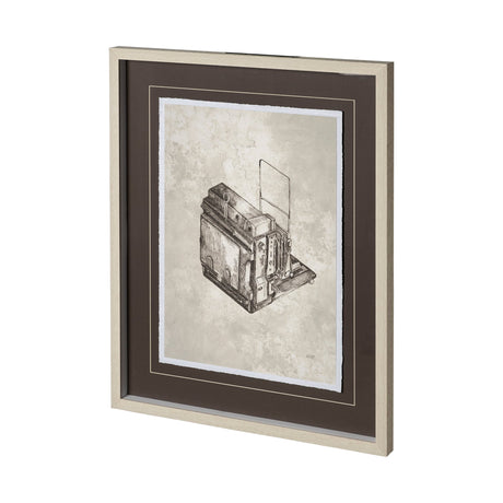 Pacemaker Bronze II by Alarm a Hand Embellished Textured Framed Art Print Matted under Glass by Mercana at Eve Furniture