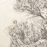 Pacific North West Tree Sketch III by Melissa Wang a Hand Embellished Textured Canvas by Mercana at Eve Furniture