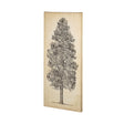 Pacific North West Tree Sketch III by Melissa Wang a Hand Embellished Textured Canvas by Mercana at Eve Furniture
