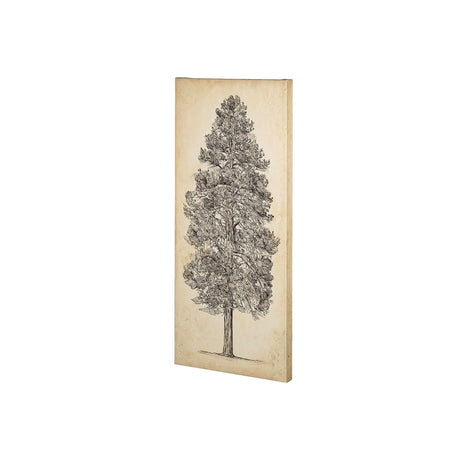 Pacific North West Tree Sketch III by Melissa Wang a Hand Embellished Textured Canvas by Mercana at Eve Furniture