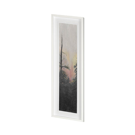Pacific Northwest Panel V by Sandra Lafrate Hand Embellished Framed Art Print Matted under Glass by Mercana at Eve Furniture