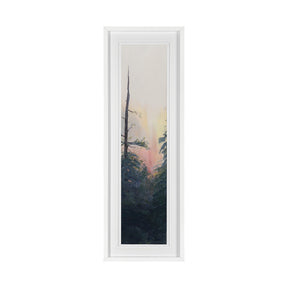 Pacific Northwest Panel V by Sandra Lafrate Hand Embellished Framed Art Print Matted under Glass by Mercana at Eve Furniture