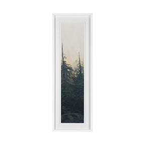 Pacific Northwest Panel VI by Sandra Lafrate Hand Embellished Framed Art Print Matted under Glass by Mercana at Eve Furniture
