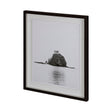 Pacific Ocean Foggy Island by Goldie, Kyle a Framed Photo Art Print Matted under Glass by Mercana at Eve Furniture
