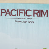 Pacific Rim GO (L) by Mercana Studio a Hand Embellished Decograph Framed Art Print by Mercana at Eve Furniture