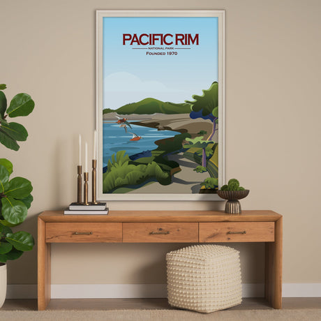 Pacific Rim GO (XL) by Mercana Studio a Hand Embellished Decograph Framed Art Print under Glass by Mercana at Eve Furniture