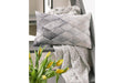 Pacrich Gray/Brown Pillow by Ashley at Eve Furniture