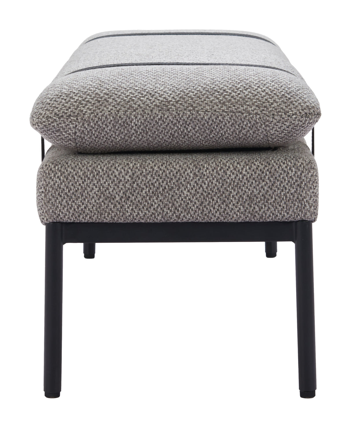 Padd Gray Bench by Zuomod at Eve Furniture