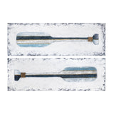 Paddles Up Blue/White Canvas by Crestview at Eve Furniture