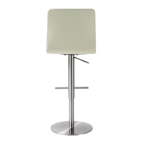 Paddy Performance Vegan Leather Adjustable Stool by TOV Furniture at Eve Furniture