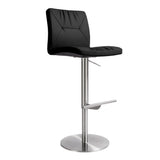 Paddy Performance Vegan Leather Adjustable Stool by TOV Furniture at Eve Furniture