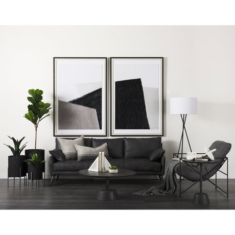 Pages I by Mercana Studio a Hand Embelished Textured Framed Art Print Matted under Glass by Mercana at Eve Furniture