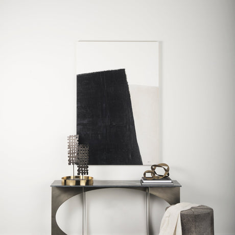 Pages I by Mercana Studio a Hand Embellished Textured Canvas by Mercana at Eve Furniture