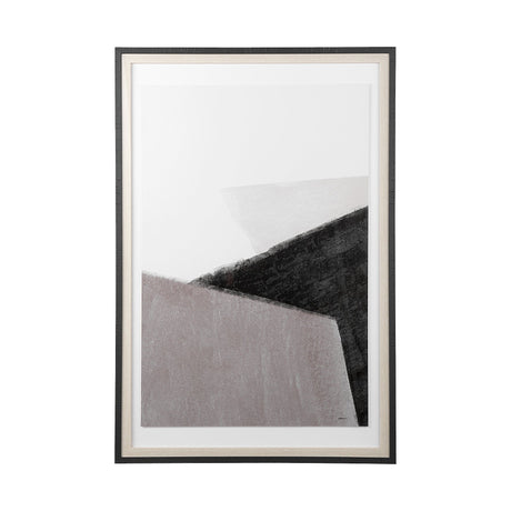 Pages II by Mercana Studio a Hand Embelished Textured Framed Art Print Matted under Glass by Mercana at Eve Furniture