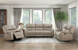 Pagosa Brown Rocker Reclining Chair by Homelegance at Eve Furniture