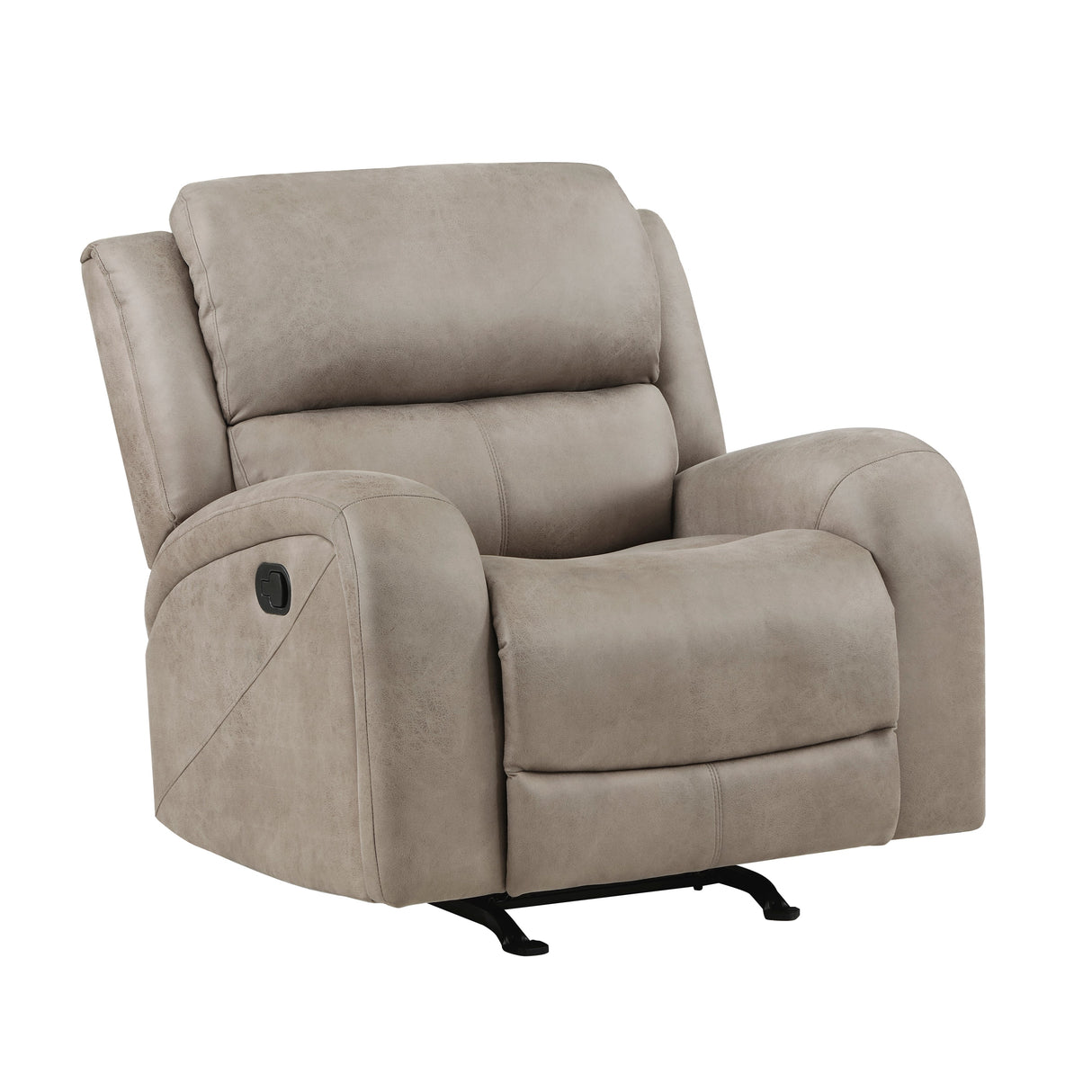 Pagosa Brown Rocker Reclining Chair by Homelegance at Eve Furniture