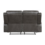 Pagosa Gray Double Reclining Living Room Set by Homelegance at Eve Furniture