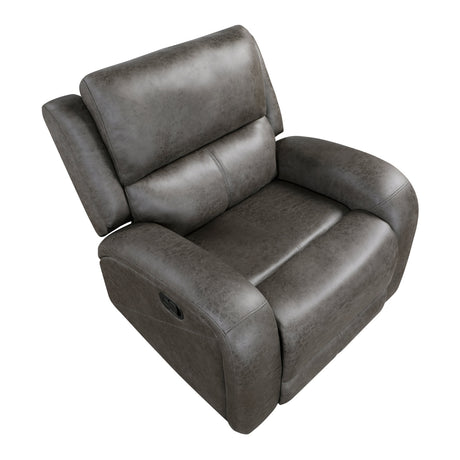 Pagosa Gray Double Reclining Living Room Set by Homelegance at Eve Furniture