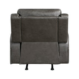 Pagosa Gray Double Reclining Living Room Set by Homelegance at Eve Furniture