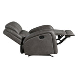 Pagosa Gray Double Reclining Living Room Set by Homelegance at Eve Furniture