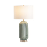 Paige Blue Table Lamp by Crestview at Eve Furniture