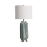 Paige Blue Table Lamp by Crestview at Eve Furniture