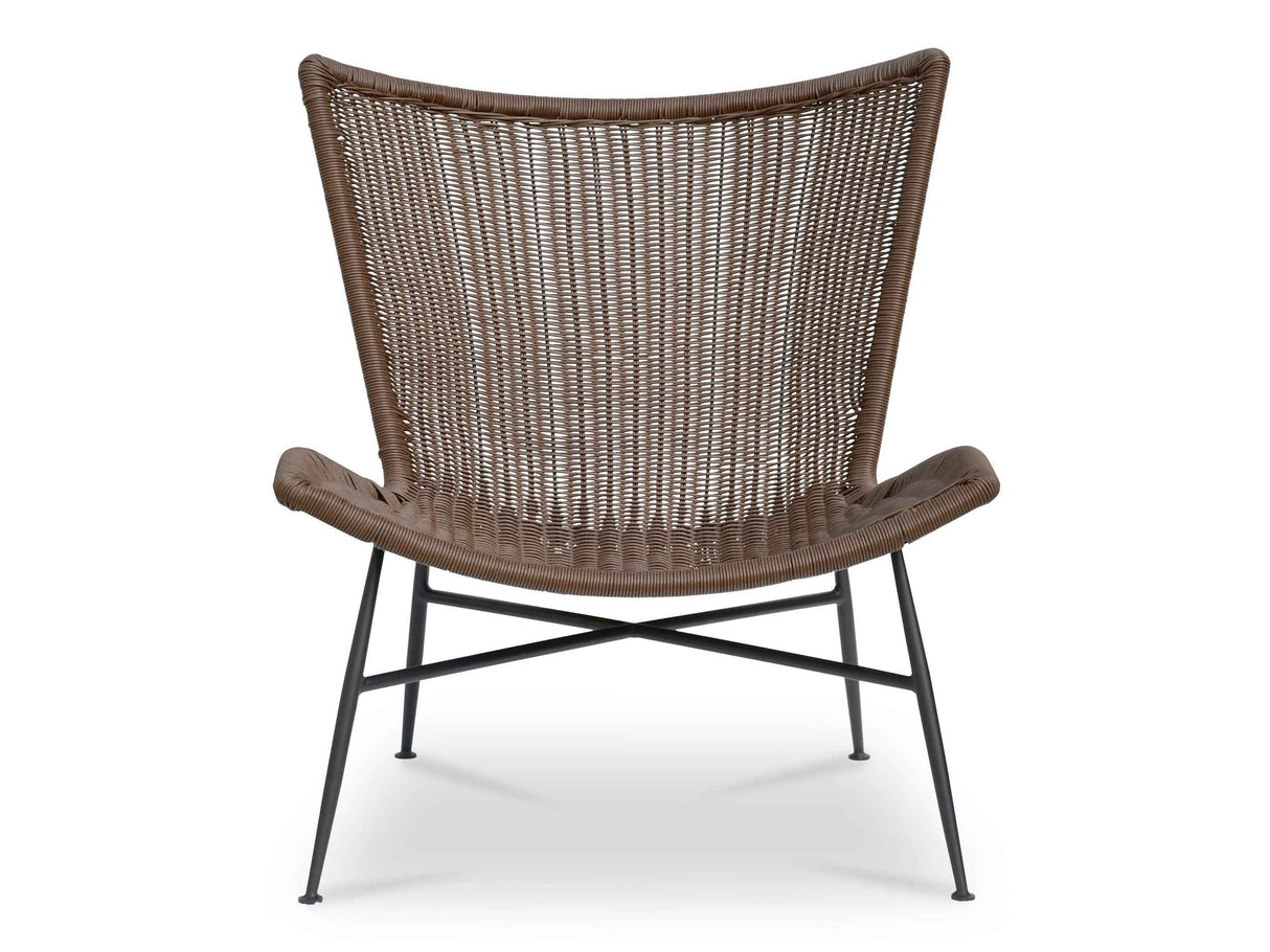 Paige Brown Outdoor Accent Chair by Moe's Home at Eve Furniture