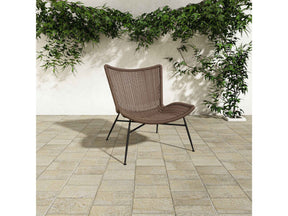 Paige Brown Outdoor Accent Chair by Moe's Home at Eve Furniture