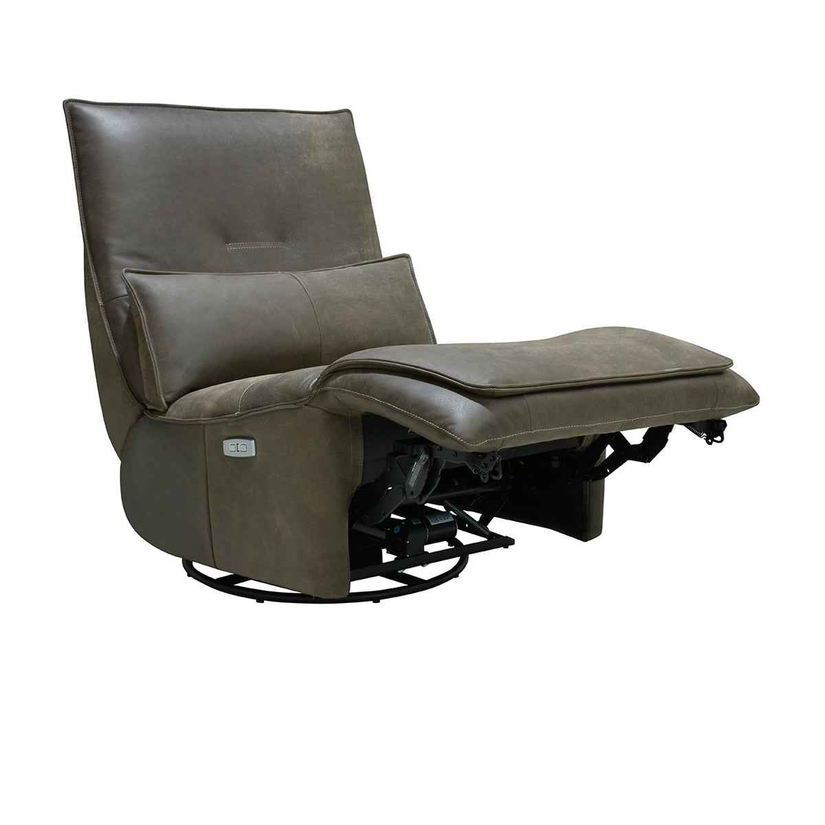 Paige Brown Swivel Power Recliner by Classic Home at Eve Furniture
