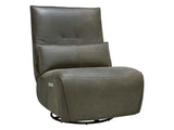Paige Brown Swivel Power Recliner by Classic Home at Eve Furniture