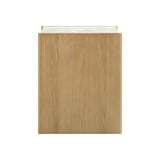 Paige Natural Oak 2-Drawer Nightstand by TOV Furniture at Eve Furniture