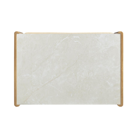 Paige Natural Oak 2-Drawer Nightstand by TOV Furniture at Eve Furniture