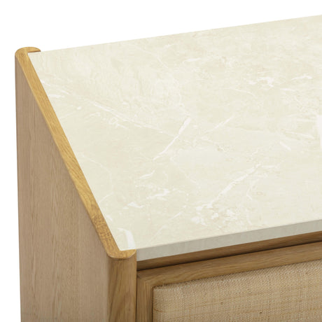 Paige Natural Oak 6-Drawer Dresser by TOV Furniture at Eve Furniture