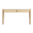 Paige Natural Oak Console Desk by TOV Furniture at Eve Furniture