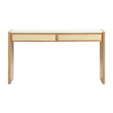 Paige Natural Oak Console Desk by TOV Furniture at Eve Furniture