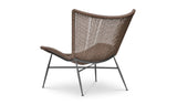 Paige Outdoor Accent Chair Brown by Moe's Home at Eve Furniture