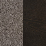 Paige Taupe Boucle Mid Back Rocking Chair by Coaster at Eve Furniture