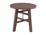 Paisley End Table, Brown