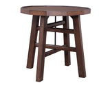 Paisley End Table, Brown