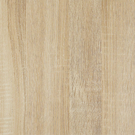 Pala White High Gloss/Natural Rectangular End Table with Sled Base by Coaster at Eve Furniture