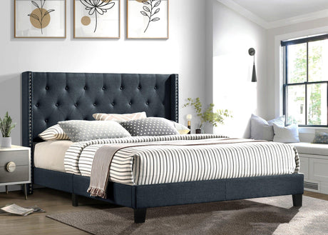 Palace Charcoal Twin Platform Bed by Happy Homes at Eve Furniture