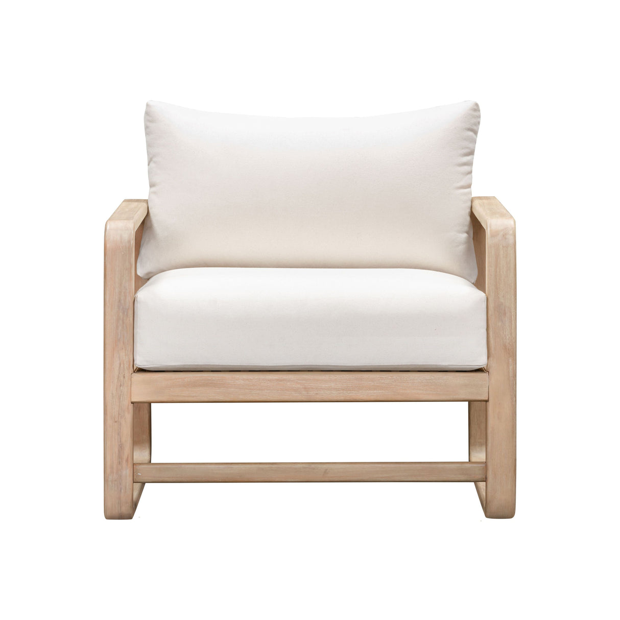 Palata Cream Outdoor Accent Chair by TOV Furniture at Eve Furniture