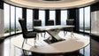 Palazzo Glam Chrome 7-Piece Dining Room Set by Furniture of America at Eve Furniture