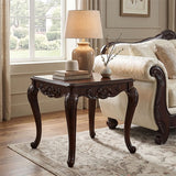 Palencia Dark Cherry End Table by Furniture of America at Eve Furniture