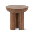 Palermo 20" Round Side Table in Acorn Brown by Home Trends & Design at Eve Furniture