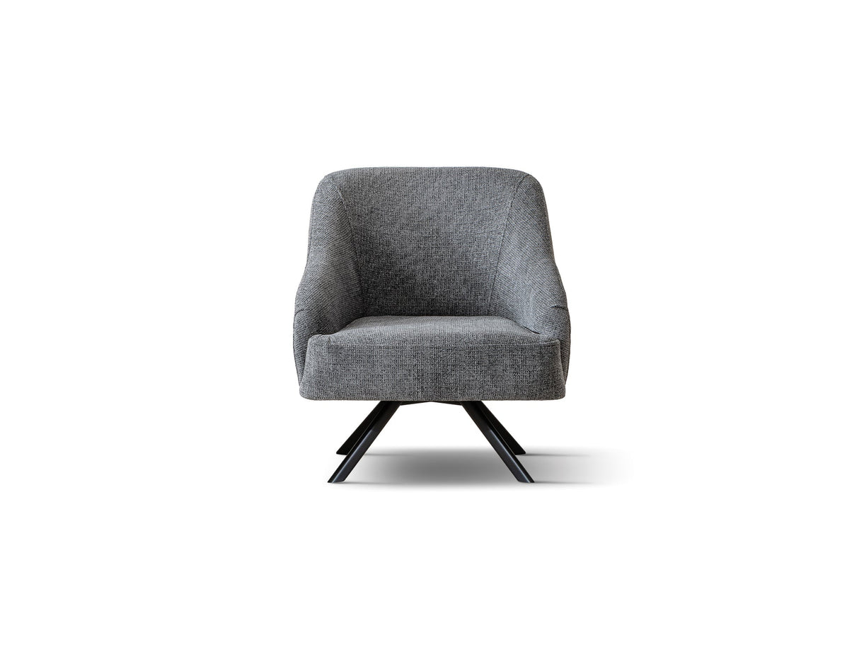 Palermo 3-pieces (Sofa & Loveseat & Chair) Livingroom Set in Grey by Furnia at Eve Furniture